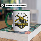 Tatortreiniger Tasse - Lustiges Geschenk für Reinigungskraft – Grün [farbe:grün]