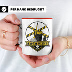 Tatortreiniger Tasse - Lustiges Geschenk für Reinigungskraft – Rot [farbe:rot]