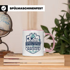 Tierarzt Tasse Diskutieren Sie nicht mit mir ich kastriere b – Rosa [farbe:rosa]