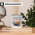 Töpfern Tasse Ich bin Töpferin ich vergreife mich nie im Ton – Schwarz [farbe:schwarz]