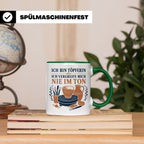 Töpfern Tasse Ich bin Töpferin ich vergreife mich nie im Ton – Grün [farbe:grün]