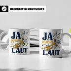 Trompete Tasse Ja das muss so laut - Lustiges Geschenk für T – Weiß [farbe:weiß]