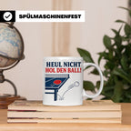 Tischtennis Tasse Heul nicht hol den Ball - Lustiges Geschen – Weiß [farbe:weiß]