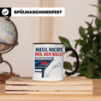 Tischtennis Tasse Heul nicht hol den Ball - Lustiges Geschen – Schwarz [farbe:schwarz]