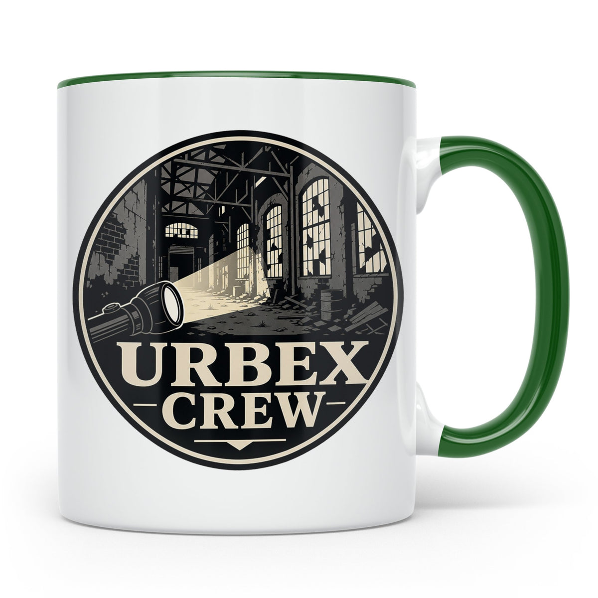 Urbex Tasse Urbex Crew - Geschenk für Lost Places Fotografen – Grün [farbe:grün]