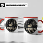 Urbex Tasse Urbex Crew - Geschenk für Lost Places Fotografen – Rot [farbe:rot]