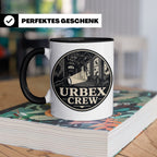 Urbex Tasse Urbex Crew - Geschenk für Lost Places Fotografen – Schwarz [farbe:schwarz]