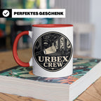Urbex Tasse Urbex Crew - Geschenk für Lost Places Fotografen – Rot [farbe:rot]