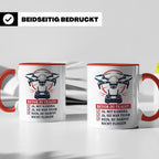Drohnen Tasse Bevor du fragst ja mit Kamera ja sie war teuer – Rot [farbe:rot]