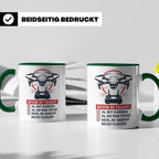 Drohnen Tasse Bevor du fragst ja mit Kamera ja sie war teuer – Grün [farbe:grün]