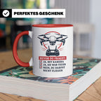 Drohnen Tasse Bevor du fragst ja mit Kamera ja sie war teuer – Rot [farbe:rot]