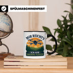 Drohnen Tasse Mir reichts ich geh Drohne fliegen - Geschenk  – Schwarz [farbe:schwarz]