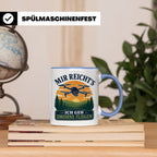 Drohnen Tasse Mir reichts ich geh Drohne fliegen - Geschenk  – Blau [farbe:blau]