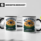 Drohnen Tasse Mir reichts ich geh Drohne fliegen - Geschenk  – Schwarz [farbe:schwarz]