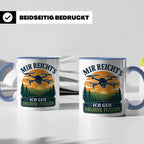 Drohnen Tasse Mir reichts ich geh Drohne fliegen - Geschenk  – Blau [farbe:blau]