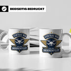 Drohnen Tasse Vertrau mir ich bin Drohnenpilot - Geschenk fü – Weiß [farbe:weiß]