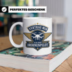 Drohnen Tasse Vertrau mir ich bin Drohnenpilot - Geschenk fü – Weiß [farbe:weiß]
