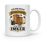 Imker Tasse Ich bin nicht im Ruhestand ich bin Imker - Gesch – Weiß [farbe:weiß]