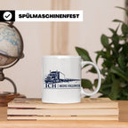 LKW Tasse Ich und meine Follower - Lustiges Geschenk für LKW – Weiß [farbe:weiß]