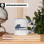 LKW Tasse Ich und meine Follower - Lustiges Geschenk für LKW – Blau [farbe:blau]