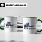 LKW Tasse Ich und meine Follower - Lustiges Geschenk für LKW – Grün [farbe:grün]