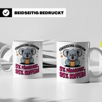 Förderschul Lehrerin Tasse - Koala mit Kaffee Pädagogik Kaff – Weiß [farbe:weiß]