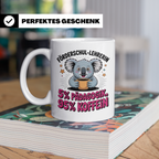 Förderschul Lehrerin Tasse - Koala mit Kaffee Pädagogik Kaff – Weiß [farbe:weiß]