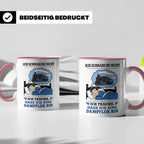Eisenbahn Tasse Schnarche nicht - träume dass ich eine Dampf – Rosa [farbe:rosa]