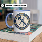 Ossi Tasse Geboren unter Zirkel und Hammer kenn ich weder Sc – Blau [farbe:blau]