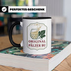 Pfalz Tasse Original Pälzer Bu - Pfälzer Dialekt Geschenk fü – Schwarz [farbe:schwarz]