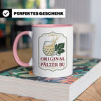 Pfalz Tasse Original Pälzer Bu - Pfälzer Dialekt Geschenk fü – Rosa [farbe:rosa]