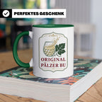 Pfalz Tasse Original Pälzer Bu - Pfälzer Dialekt Geschenk fü – Grün [farbe:grün]