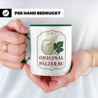 Pfalz Tasse Original Pälzer Bu - Pfälzer Dialekt Geschenk fü – Grün [farbe:grün]
