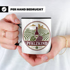 Pfalzkind Tasse - Pfalz Geschenk für Pfälzer Weinliebhaber H – Schwarz [farbe:schwarz]