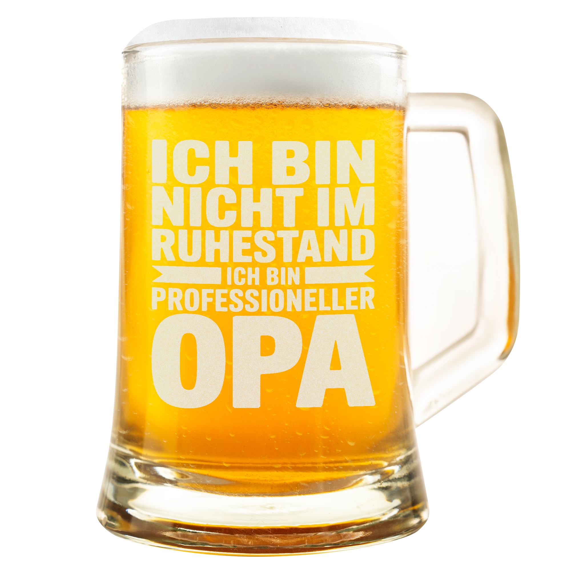 Renter Opa Bierkrug Professioneller Opa Geschenk Zum Ruhestand Männer Renteneintritt Bierkrug