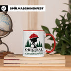 Schwarzwald Tasse Original Schwarzwaldmädel - Geschenk für F – Rot [farbe:rot]