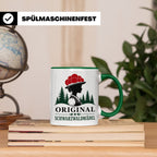 Schwarzwald Tasse Original Schwarzwaldmädel - Geschenk für F – Grün [farbe:grün]