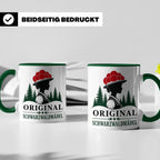 Schwarzwald Tasse Original Schwarzwaldmädel - Geschenk für F – Grün [farbe:grün]