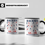 Bachata Tasse Ah ok ich glaub ich habs jetzt - Lustiges Gesc – Schwarz [farbe:schwarz]