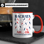 Bachata Tasse Ah ok ich glaub ich habs jetzt - Lustiges Gesc – Rot [farbe:rot]