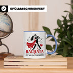 Bachata Tasse Bachata ist meine Therapie - Geschenk für Tänz – Blau [farbe:blau]