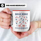 Boogie Woogie Tasse Ah ok ich glaub ich habs jetzt - Lustige – Rot [farbe:rot]