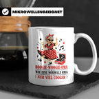 Boogie Woogie Oma Tasse Wie eine normale Oma nur viel cooler – Weiß [farbe:weiß]