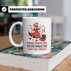 Boogie Woogie Oma Tasse Wie eine normale Oma nur viel cooler – Weiß [farbe:weiß]