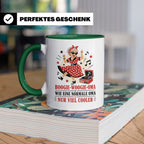 Boogie Woogie Oma Tasse Wie eine normale Oma nur viel cooler – Grün [farbe:grün]