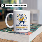 Discofox Opa Tasse Wie ein normaler Opa nur viel cooler - Ge – Weiß [farbe:weiß]