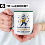 Discofox Opa Tasse Wie ein normaler Opa nur viel cooler - Ge – Grün [farbe:grün]