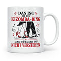 Kizomba Tasse Das ist so ein Kizomba Ding das würdest du nic – Weiß [farbe:weiß]