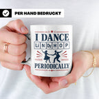 Lindy Hop Tasse I dance Lindy Hop periodically Periodensyste – Weiß [farbe:weiß]