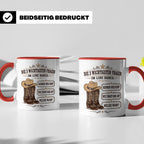 Line Dance Tasse Die 3 wichtigsten Fragen im Line Dance - Lu – Rot [farbe:rot]